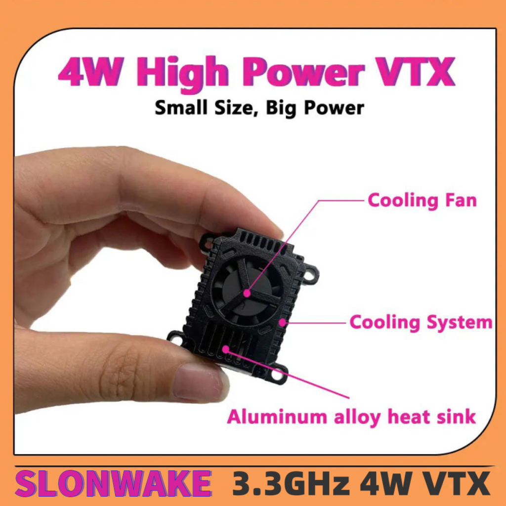 Drone Rc Remote Control - SLONWAKE FPV 3.3G 16CH 4000mW High