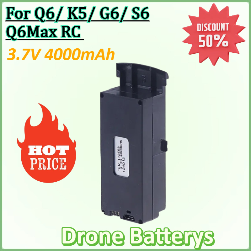 Drone Zll Rc - New 3.7V 4000mAh Rechargeable Battery for