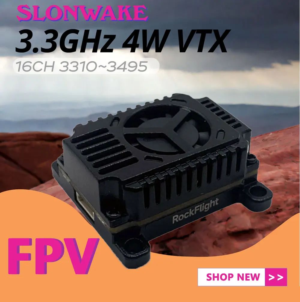 SLONWAKE FPV 3.3G 16CH 4000mW  - Drone Rc Remote Control 리뷰 및 가격