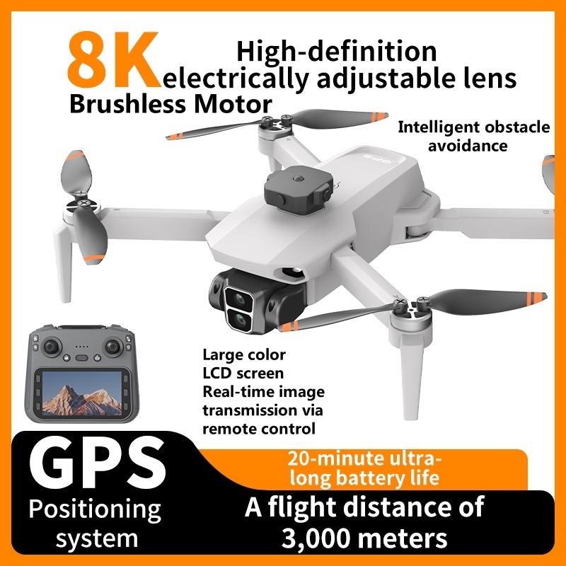 8K ESC Camera Obstacle Avoidan - Drone Rc Foldable 리뷰 및 가격