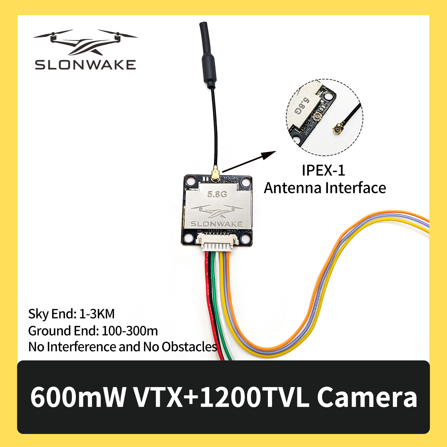 SLONWAKE 5.8G 600mW 7-24V FPV  - Drone Rc Remote Control 리뷰 및 가격