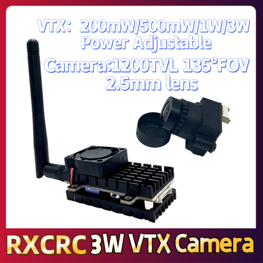 RXCRC 5.8G 3W Video VTX transm - Drone Rc With Screen 리뷰 및 가격