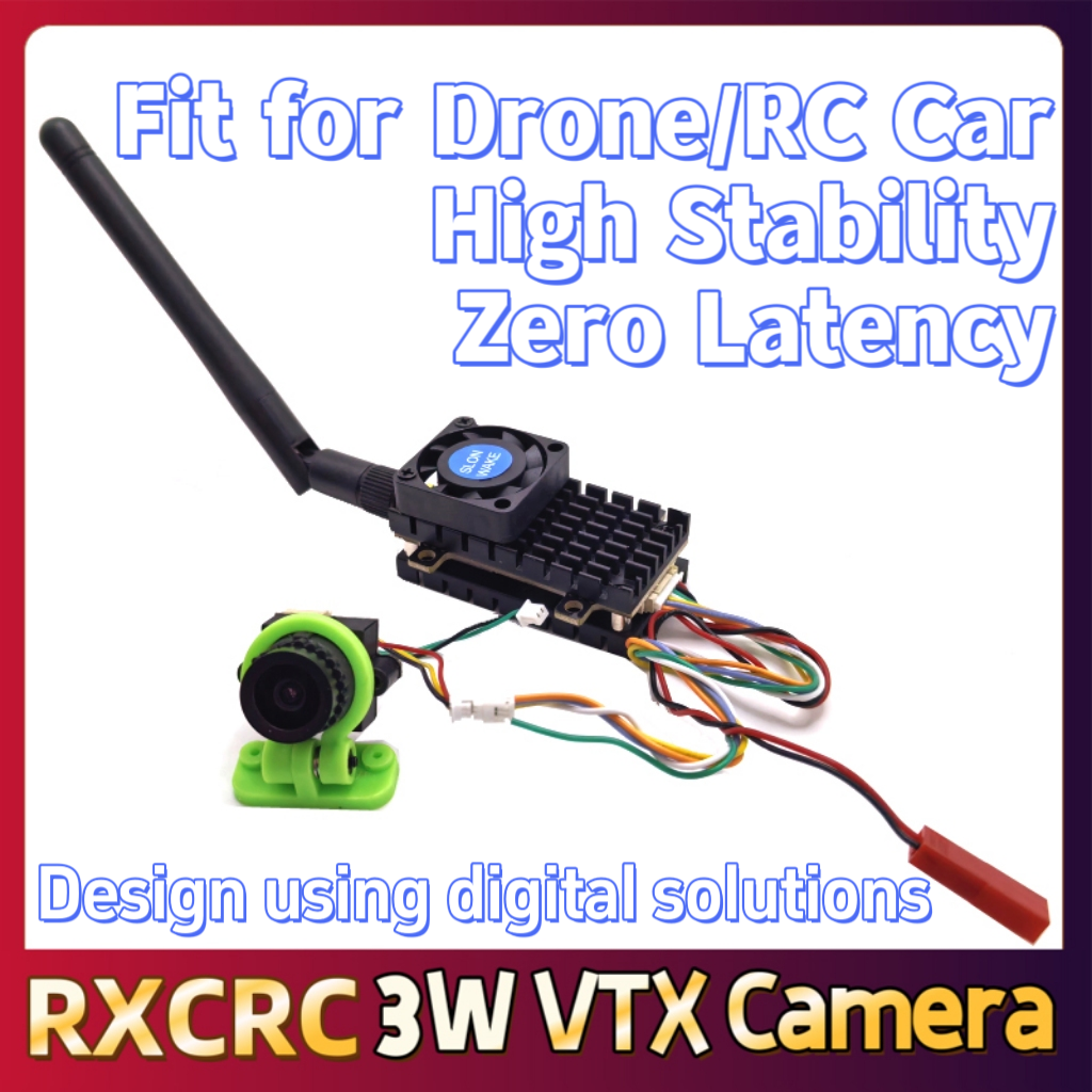 RXCRC 5.8G 3W Video VTX transm - Drone Rc With Screen 리뷰 및 가격