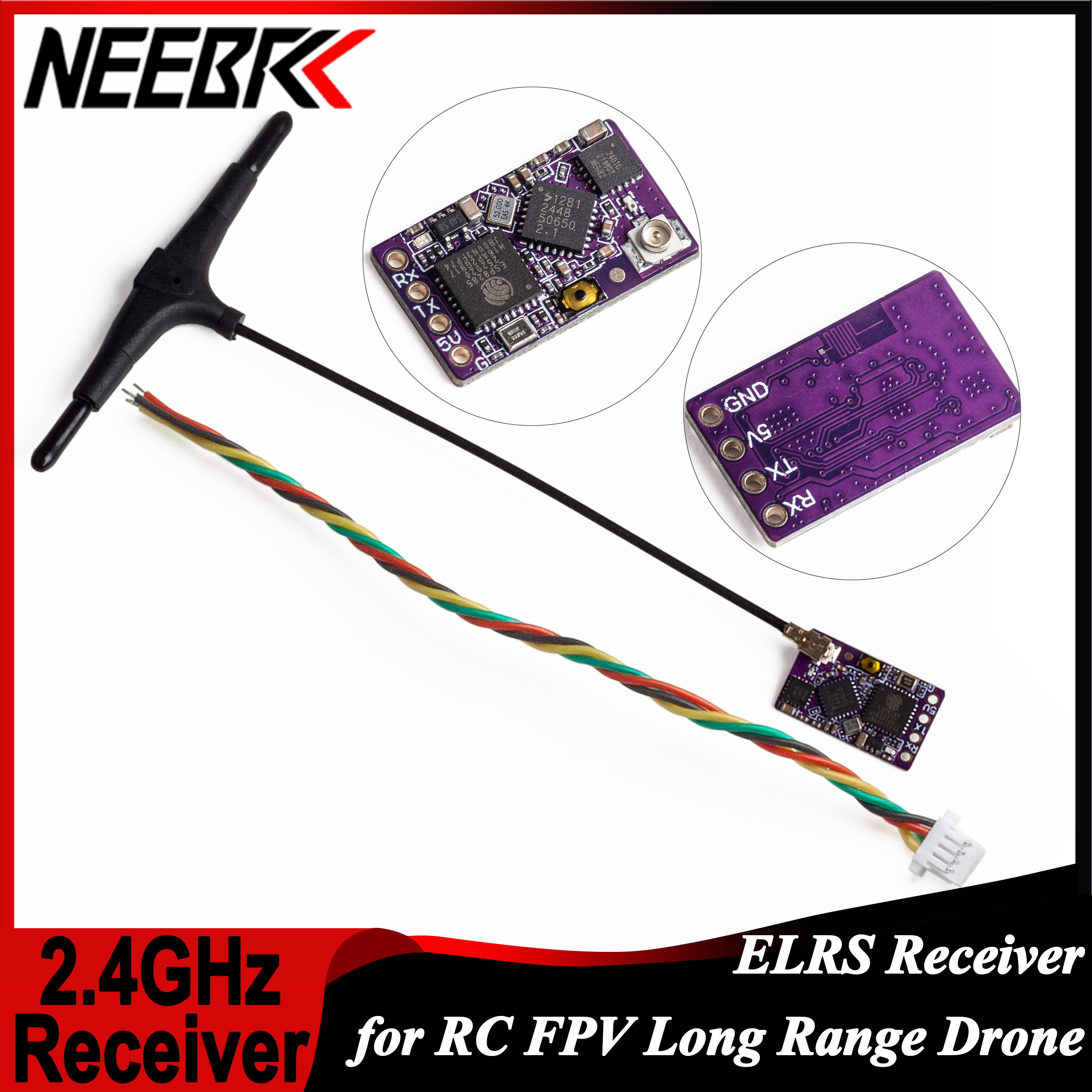1/2/5/10PCS ELRS 2.4GHz RX Lon - Drone Rc Diy 리뷰 및 가격