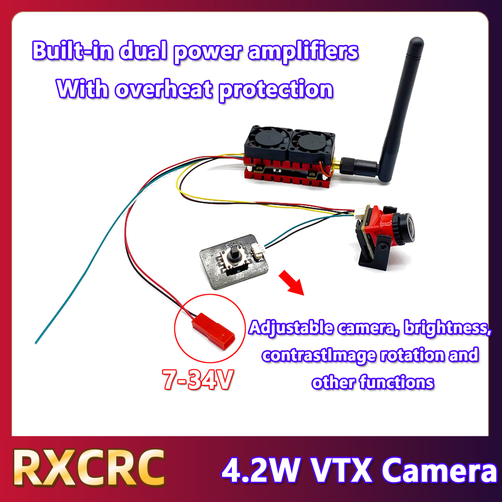 RXCRC 5.8G 48CH 4.2W High Powe - Fpv Camera Cmos 리뷰 및 가격
