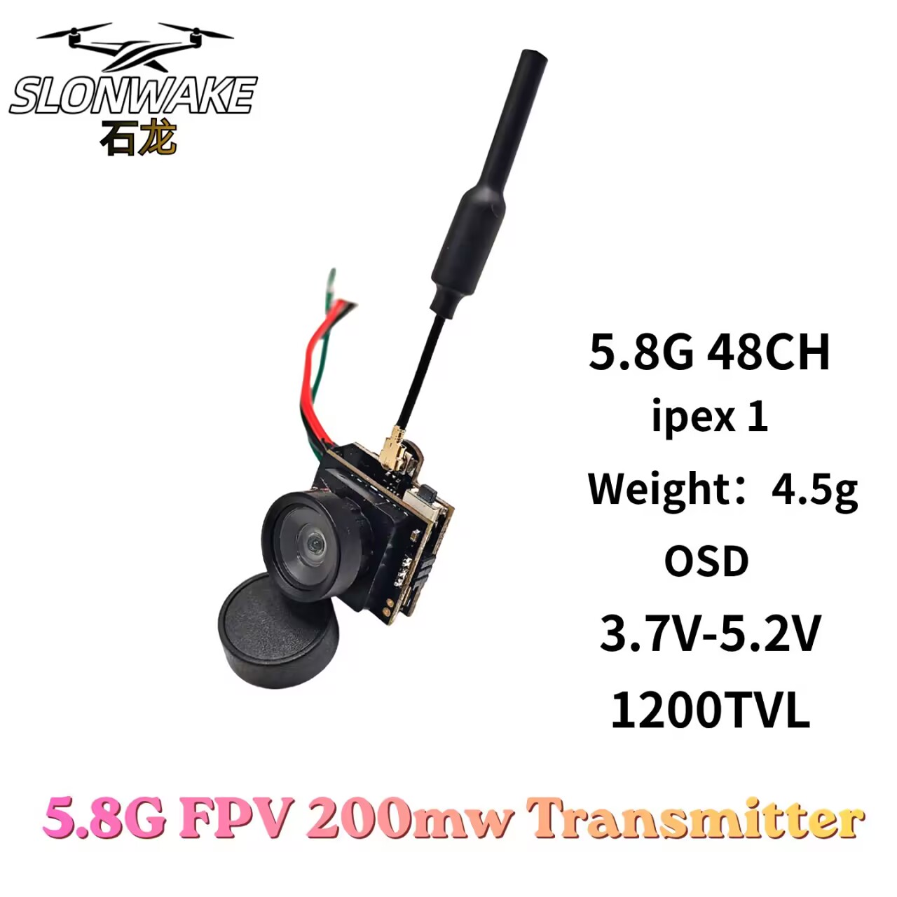 SLONWAKE 5.8G Analog Video Tra - Drone Rc With Screen 리뷰 및 가격