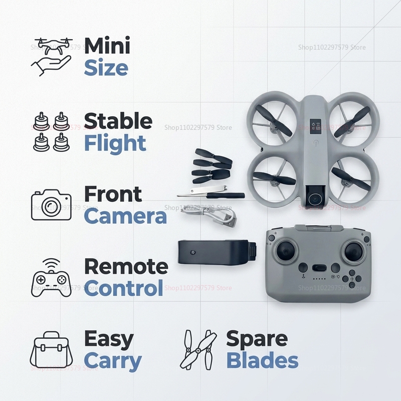 Mini Drone with 8K HD Camera F - Drone Rc Foldable 리뷰 및 가격