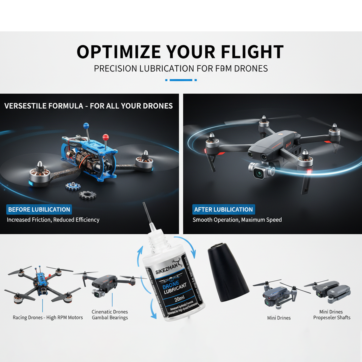 Micro Drone Motor Bearing Lubr - Drone Rc Fpv 리뷰 및 가격