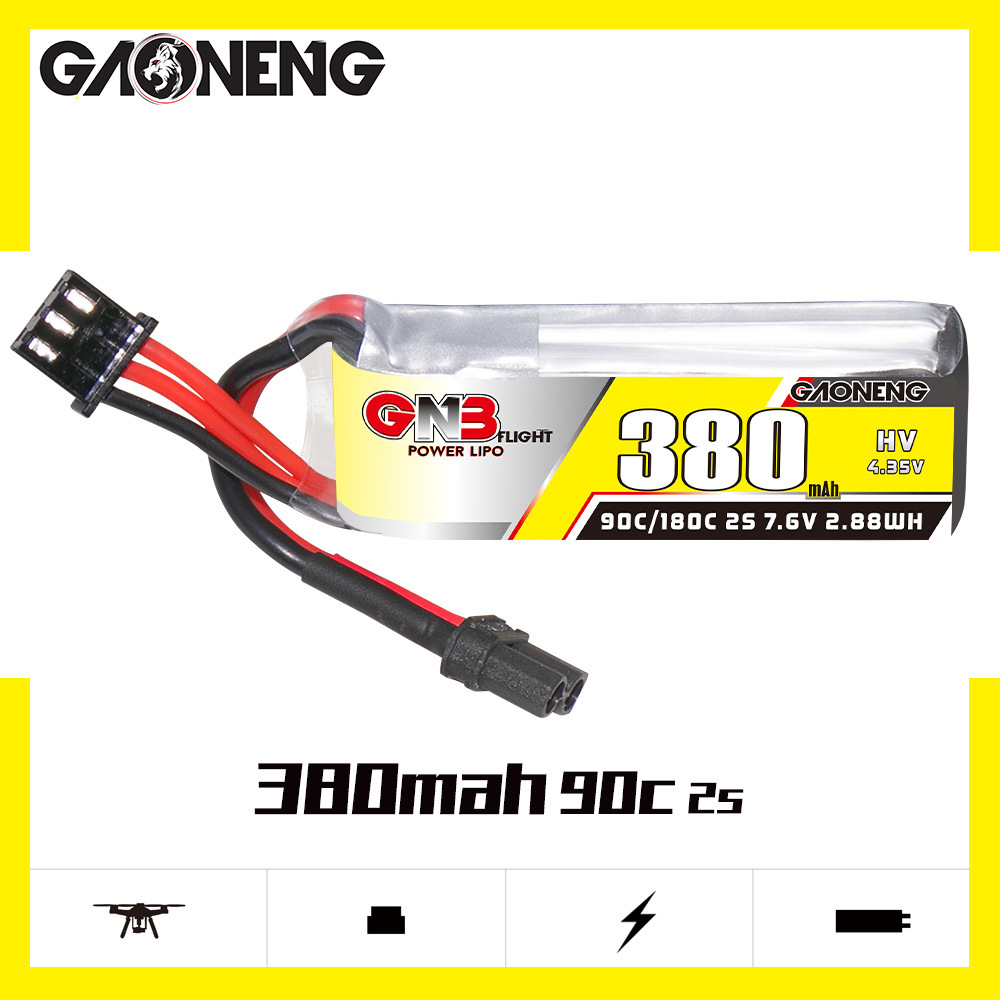 GNB 2S 7.6V 380mAh 90C/180C Li - Drone Rc Leading 리뷰 및 가격