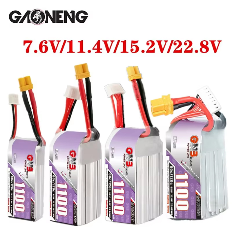 GNB 1100mAh 2S 3S 4S 6S 60C/12 - Drone Rc Leading 리뷰 및 가격