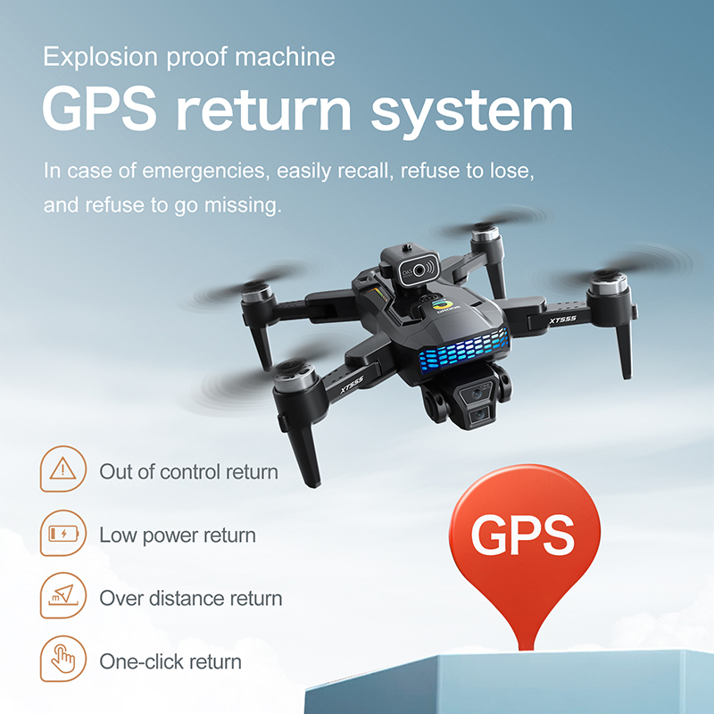 New XT555 GPS RC Drone Cam Pro - Drone Rc Foldable 리뷰 및 가격