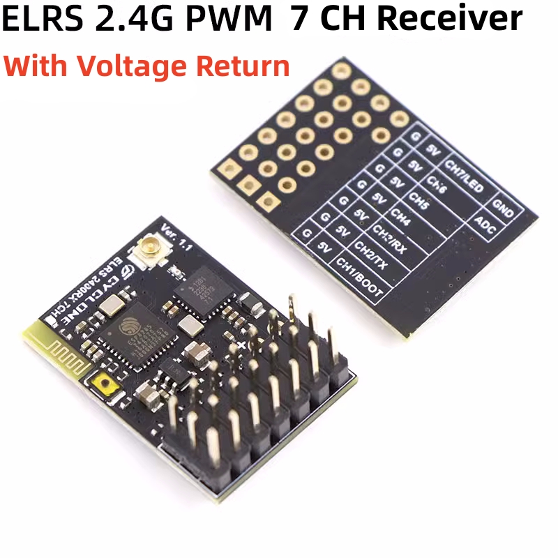 ELRS 2.4G PWM 7CH 6CH CRSF Rec - Drone Rc Leading 리뷰 및 가격