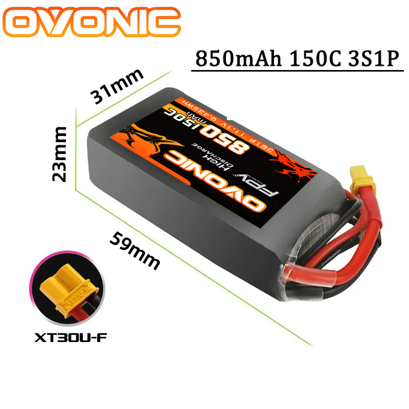 OVONIC 850mAh 11.1V 95C Lipo B - Drone Zll Rc 리뷰 및 가격