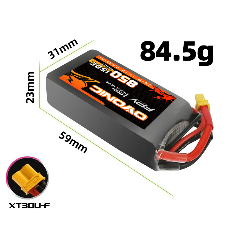 OVONIC 850mAh 11.1V 95C Lipo B - Drone Zll Rc 리뷰 및 가격