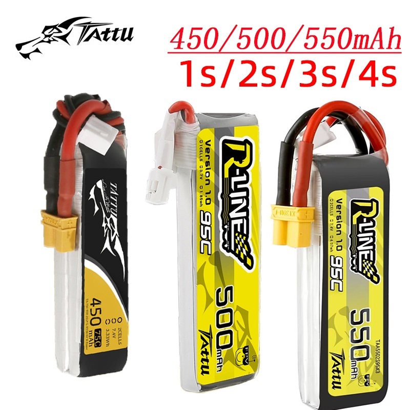 3Pcs NEW TATTU 450/500/550mAh  - Drone Rc Leading 리뷰 및 가격