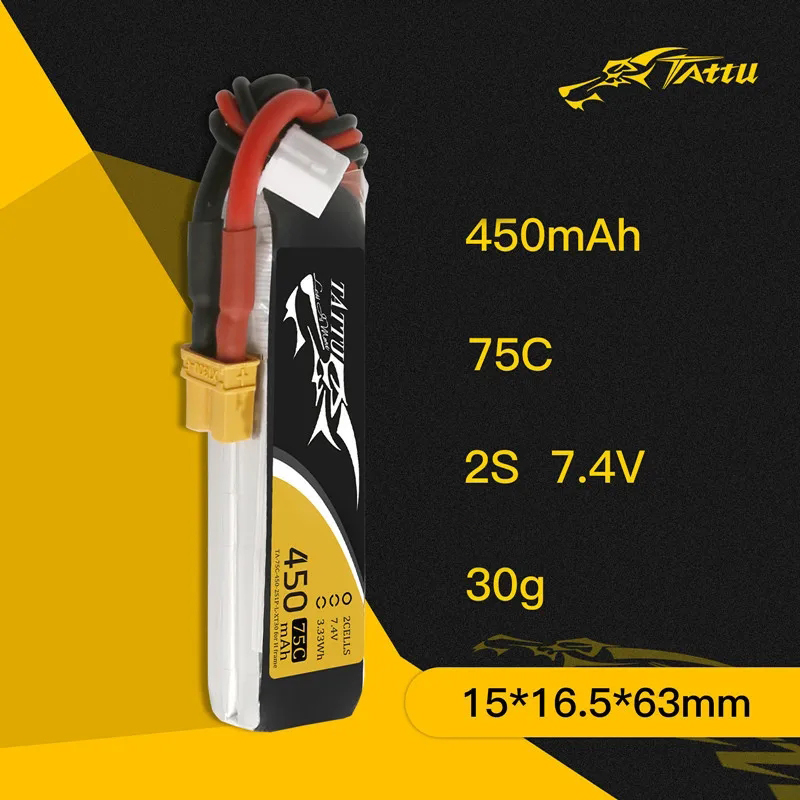 3Pcs NEW TATTU 450/500/550mAh  - Drone Rc Leading 리뷰 및 가격