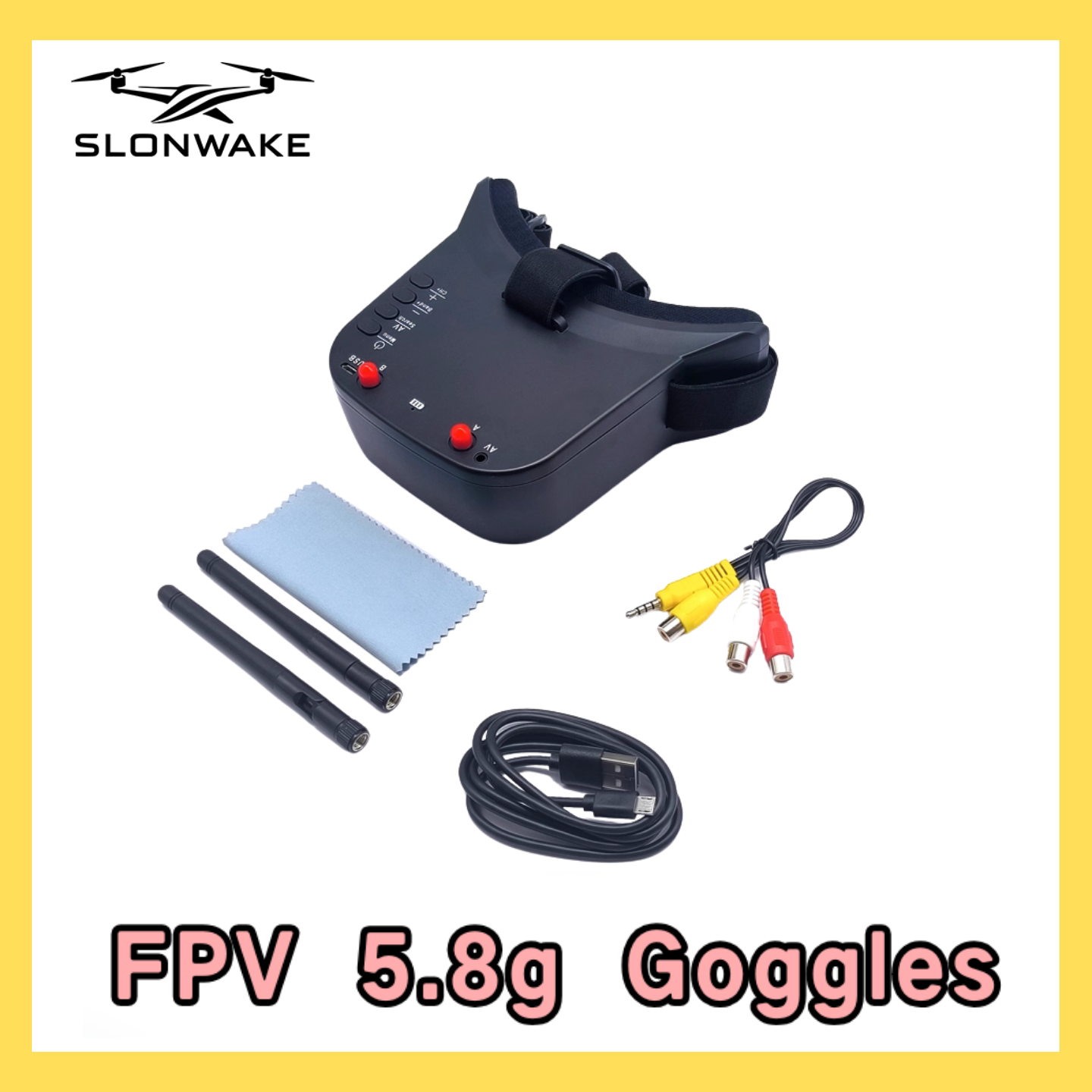 SLONWAKE 5.8G 48CH FPV 400mw V - Drone Rc Remote Control 리뷰 및 가격