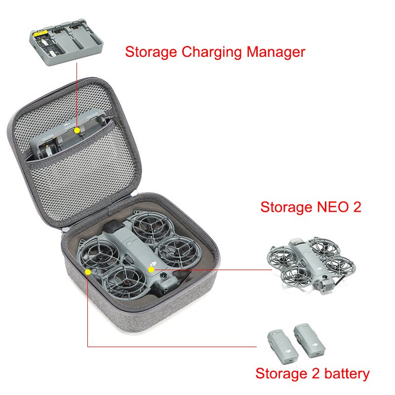 Carrying Shockproof Case for D - Drone Dji Rc 2 리뷰 및 가격
