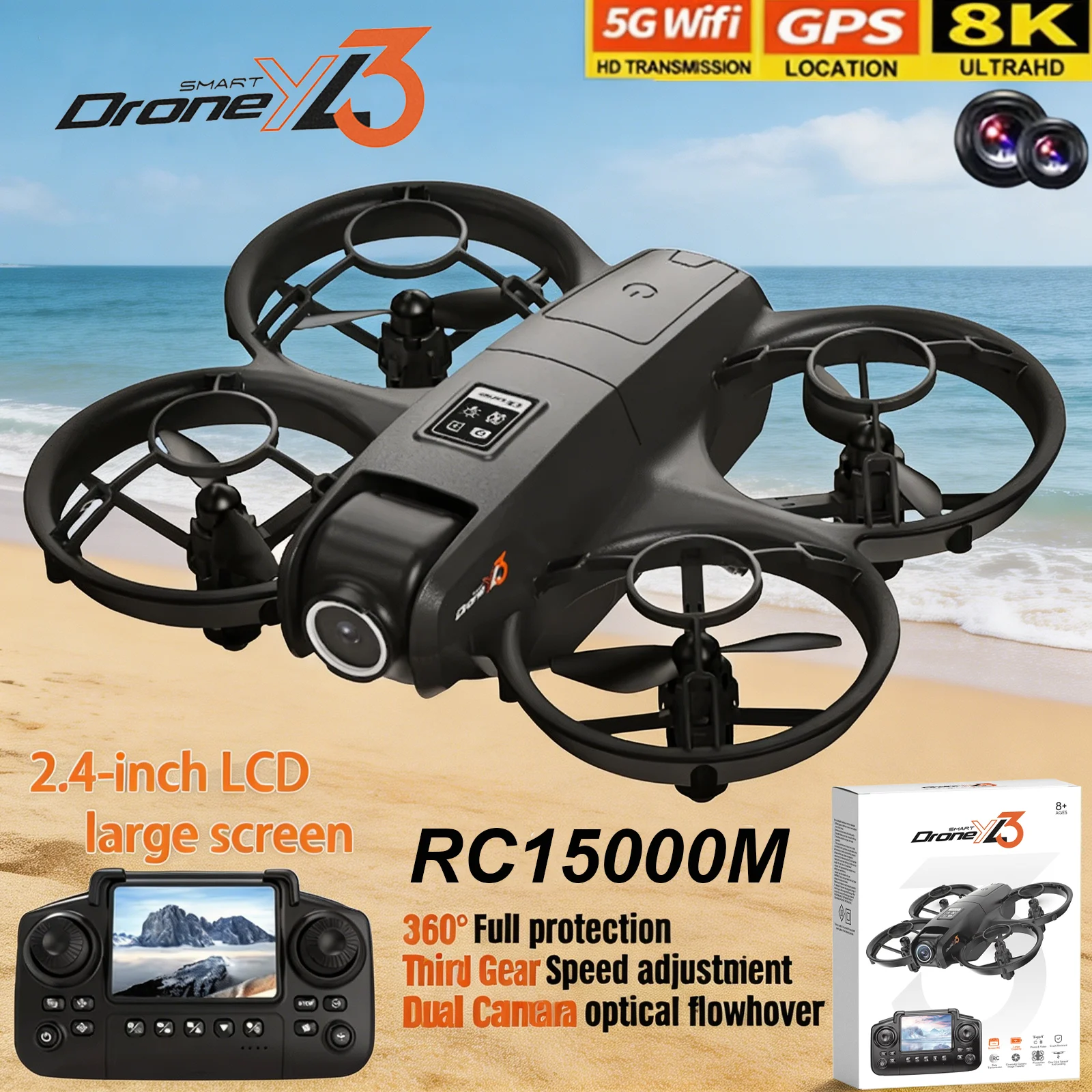 New YL3 RC Drone 8K 1080P Wide - Drone Rc Foldable 리뷰 및 가격