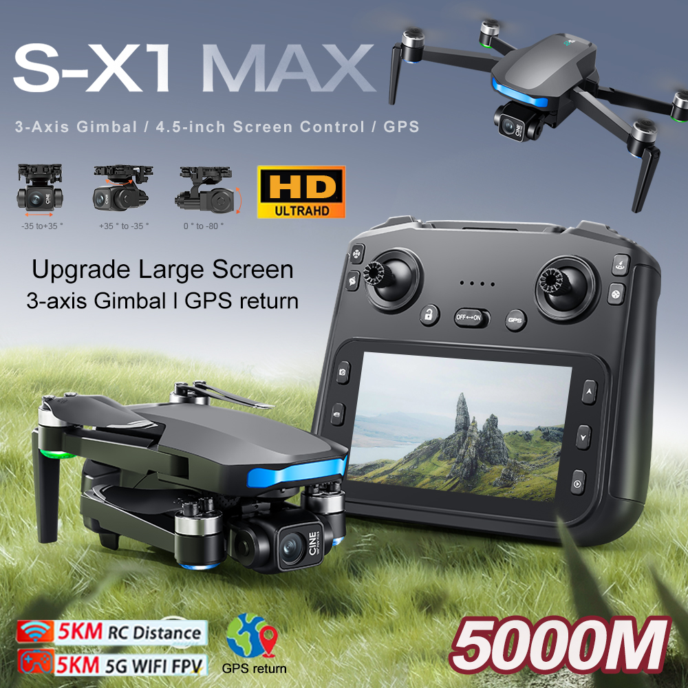 New S-X1 MAX Drone GPS 8K Prof - Drone Rc Team City 리뷰 및 가격