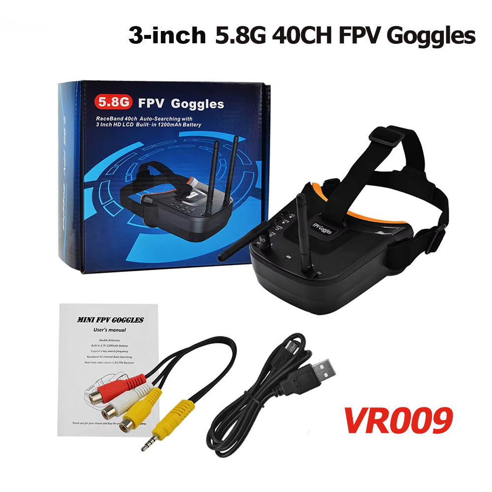 VR009 FPV Video Goggles 3Inch  - Drone Rc With Screen 리뷰 및 가격