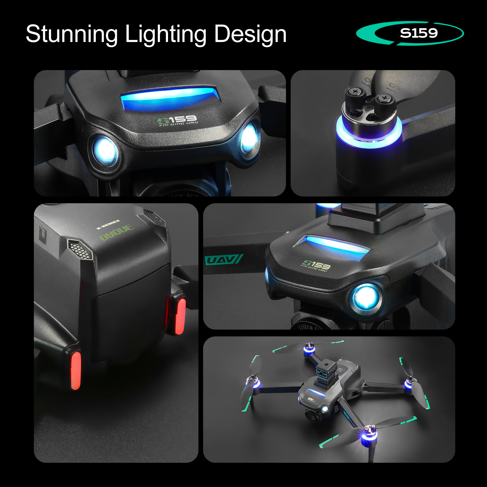 S159 GPS Drone 4K Profesional  - Drone Rc Team City 리뷰 및 가격