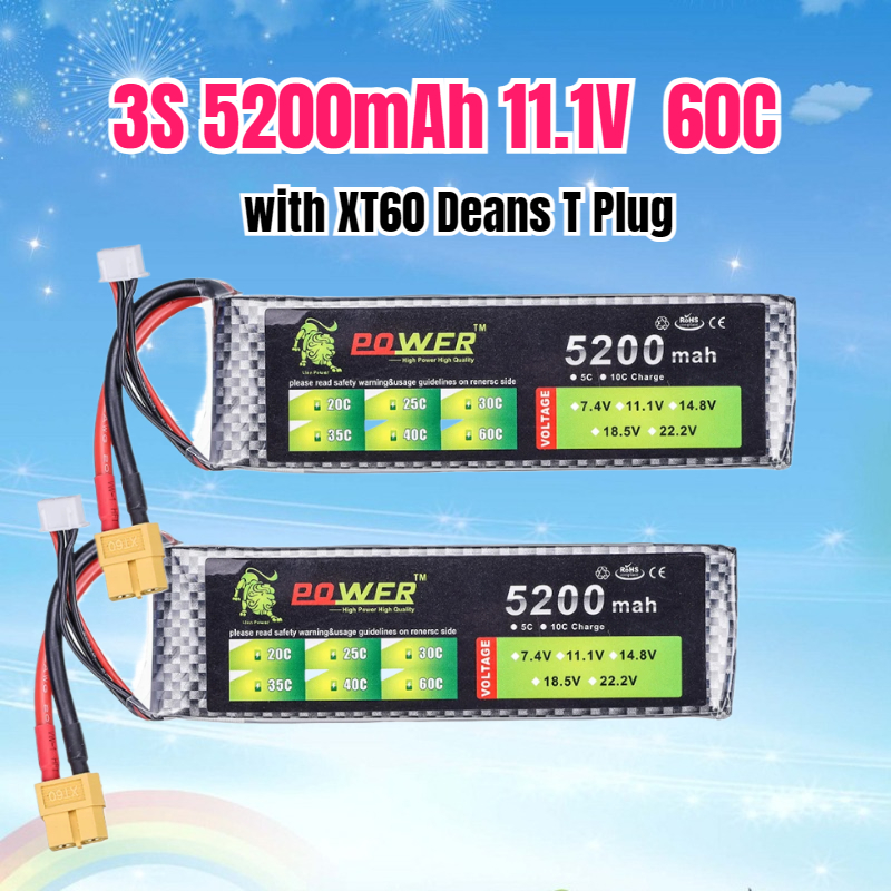 3S 5200mah 11.1V  60C Lipo Bat - Drone Zll Rc 리뷰 및 가격