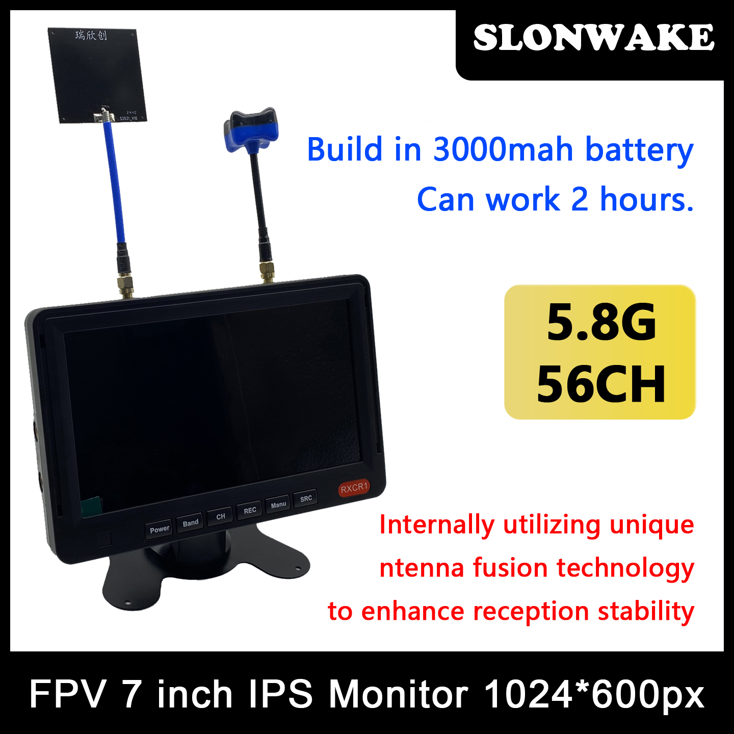 5.8G 48CH 7 Inch FPV Monitor 1 - Fpv Camera Cmos 리뷰 및 가격